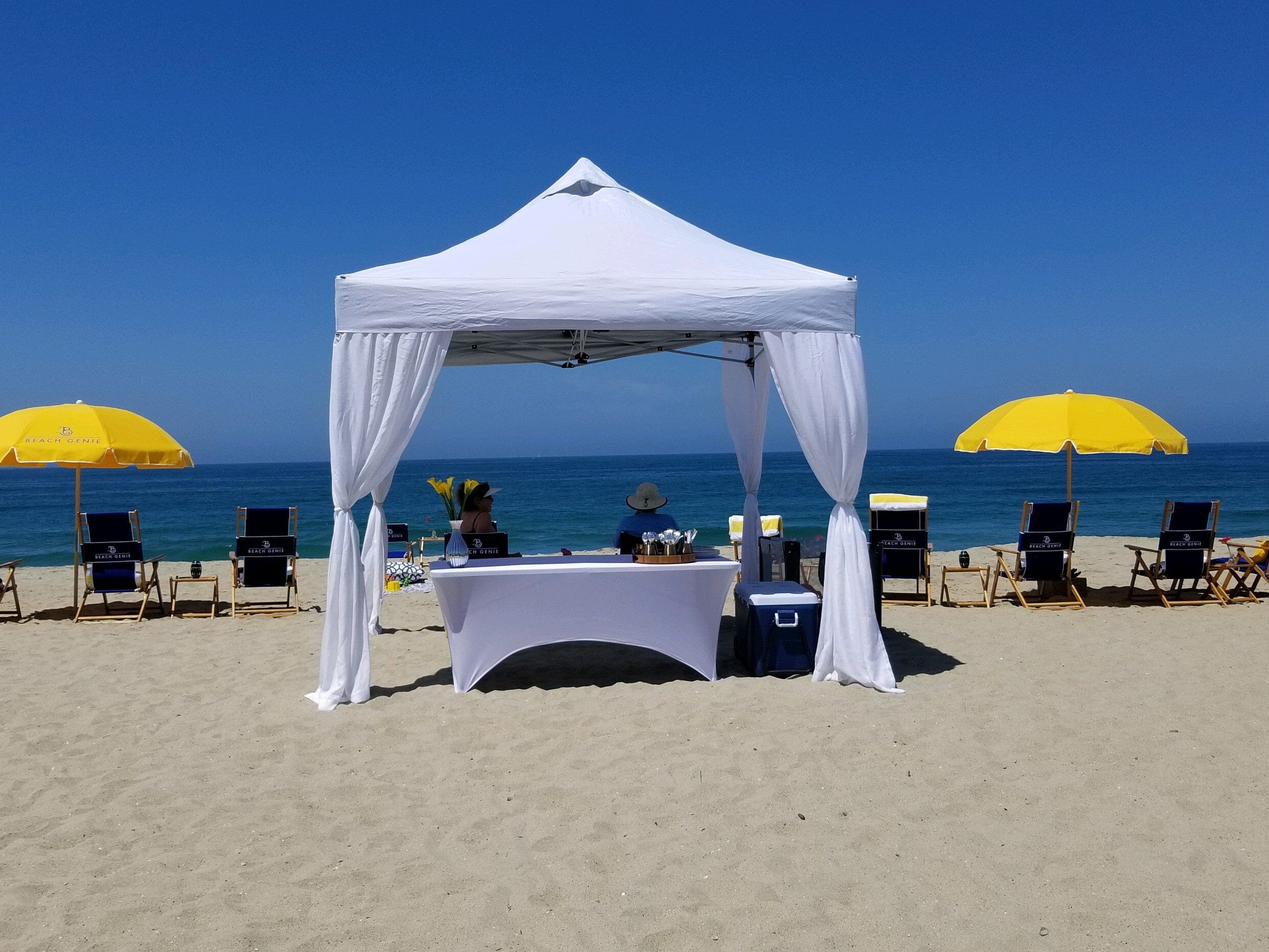 beach tent party Cabana Party – The Beach Genie