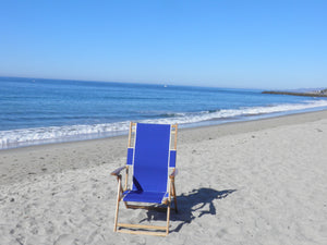Reclining Beach Lounge Chair (seated 13 inches off ground) beachgenie 